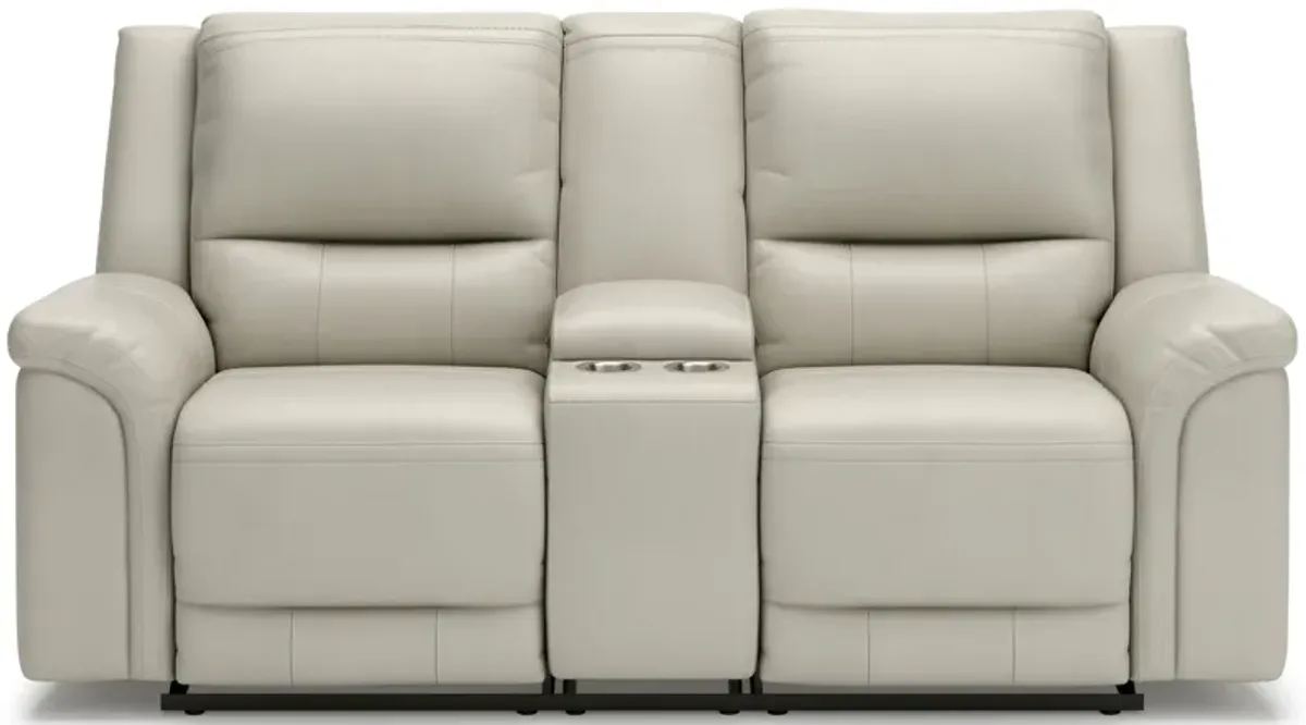 Trasimeno Coconut Power Reclining Loveseat