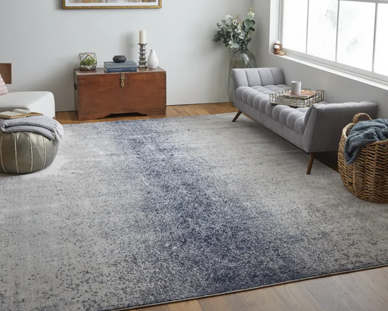 Astra 39L2F Ivory/Blue 6'7" x 9'6" Rug