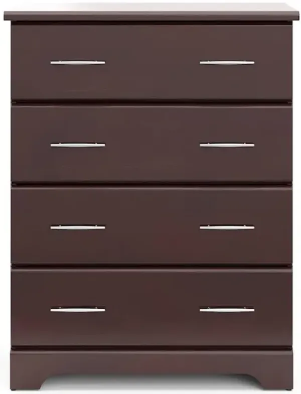 Storkcraft Brookside 4 Drawer Chest (Espresso) – GREENGUARD Gold Certified