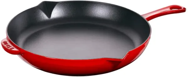 Staub Cast Iron 10-inch Fry Pan - Dark Blue