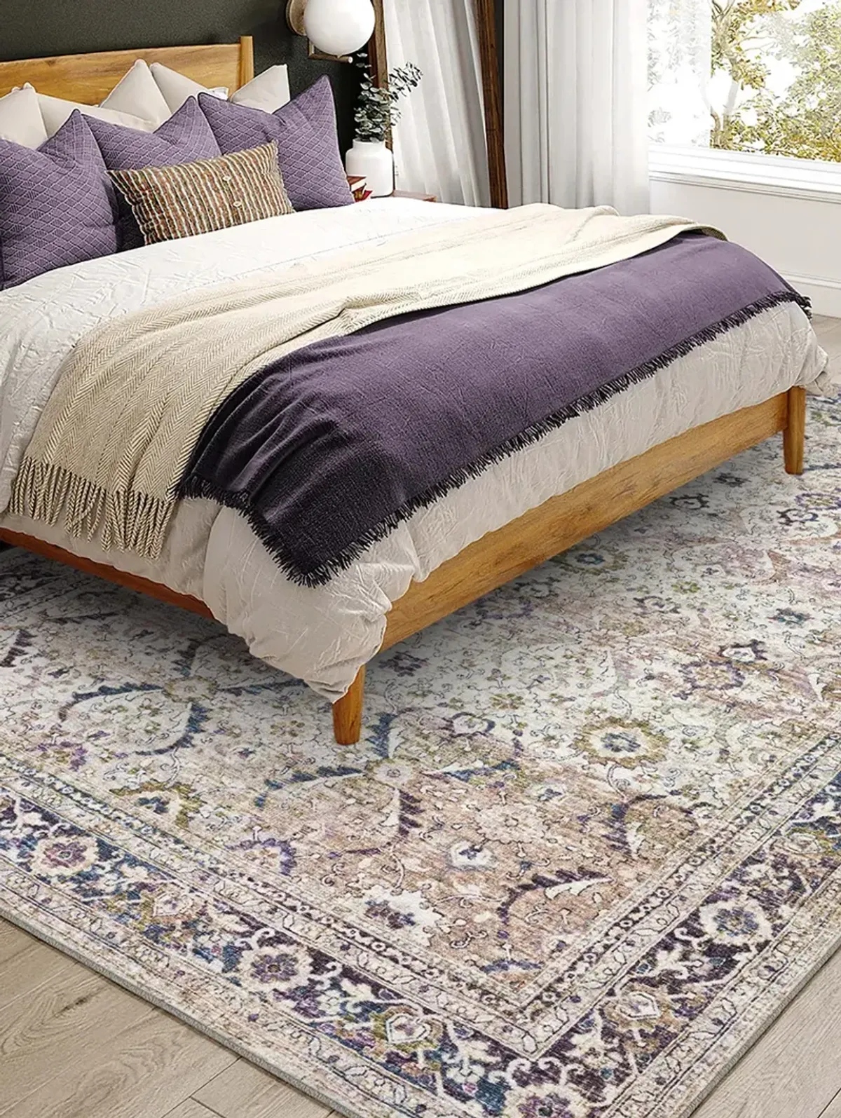 Jericho JC1 Oyster 9' x 12' Rug