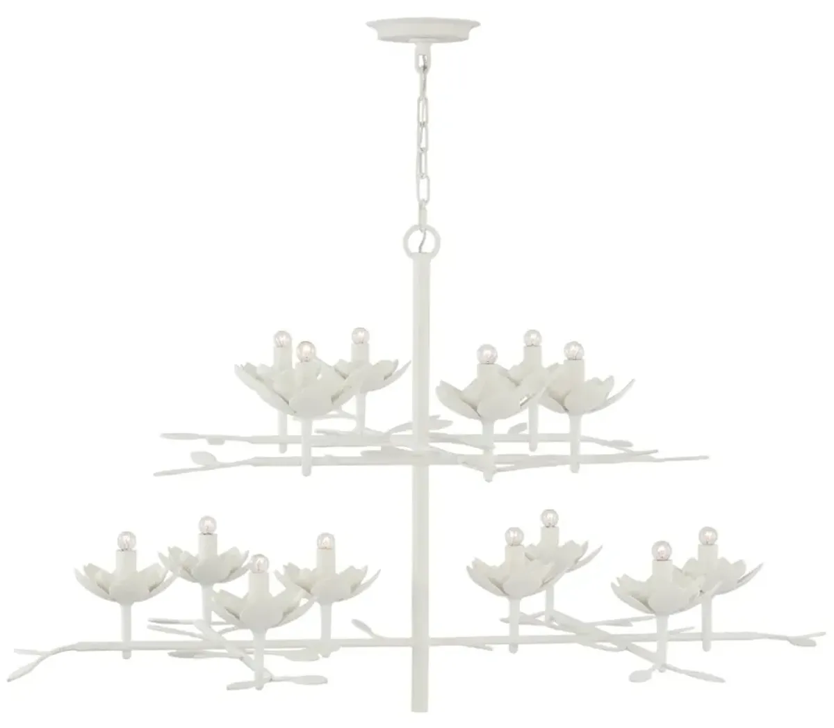 Clementine 53" Tiered Chandelr