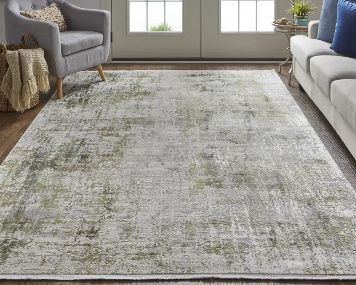 Cadiz 39FXF Green/Gray/Ivory 2'2" x 3'2" Rug