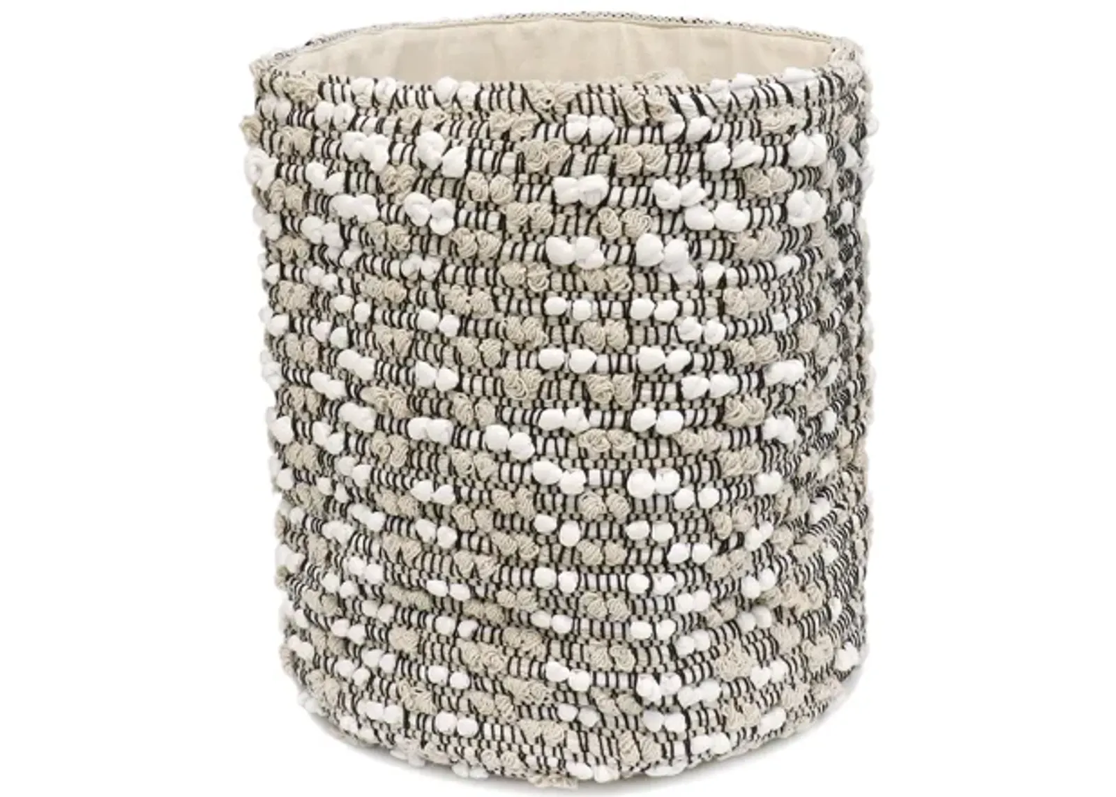 Pasargad Home Grandcanyon Cotton Basket, Beige