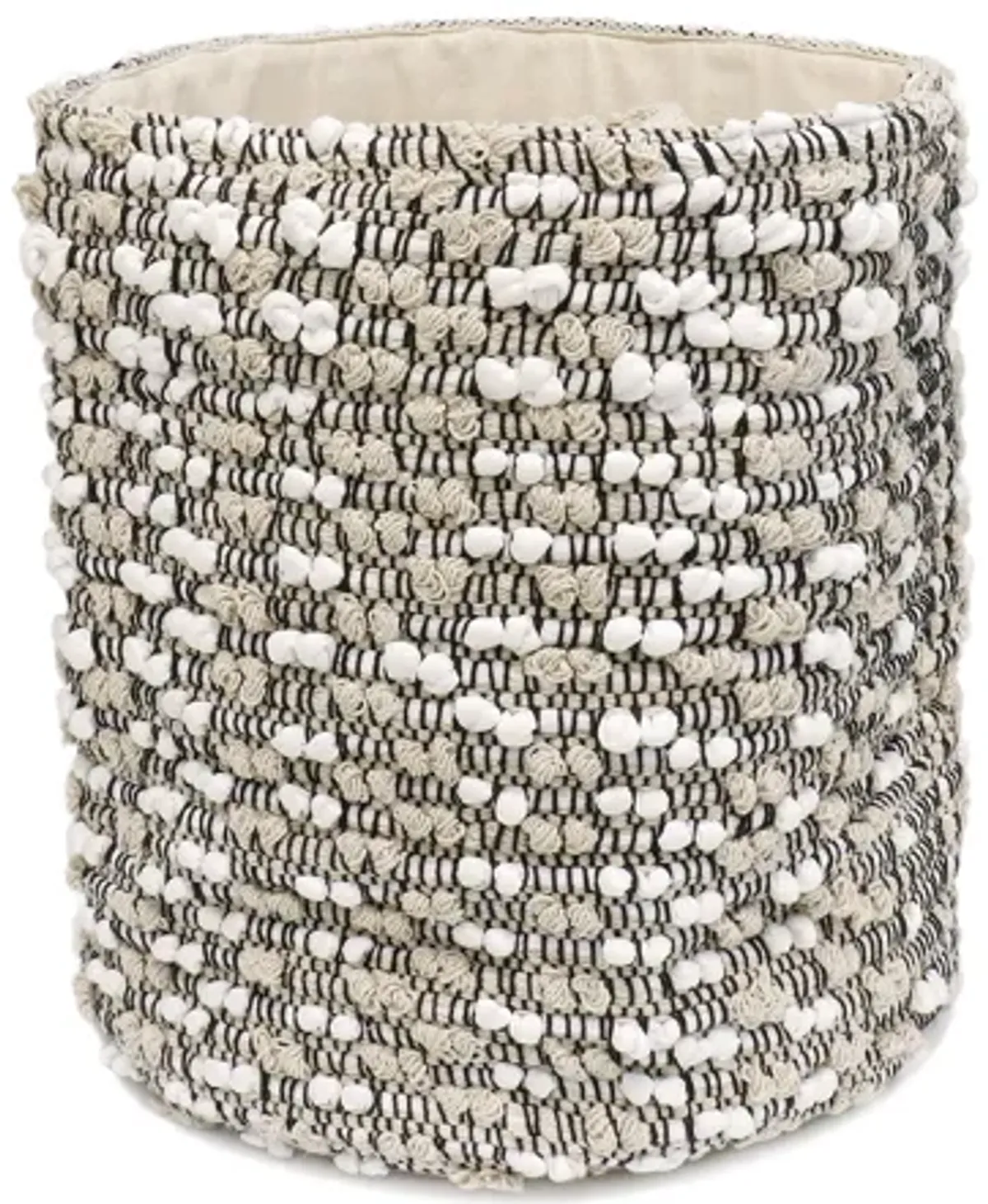 Pasargad Home Grandcanyon Cotton Basket, Beige