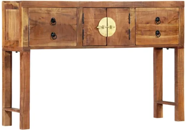 vidaXL Console Table 47.2"x11.8"x31.4" Solid Acacia Wood