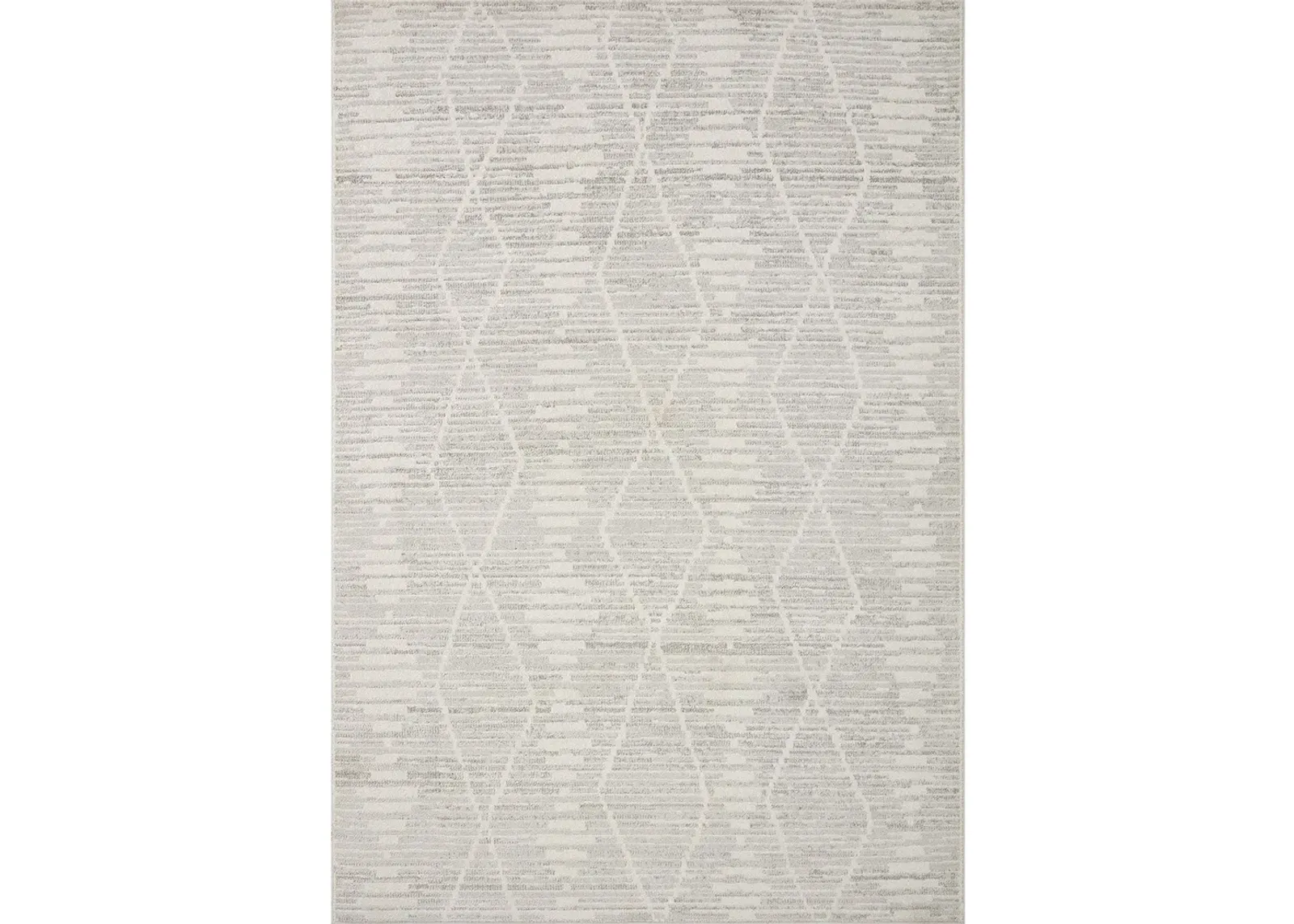 Kamala KAM02 Ivory/Silver 5'3" x 7'9" Rug