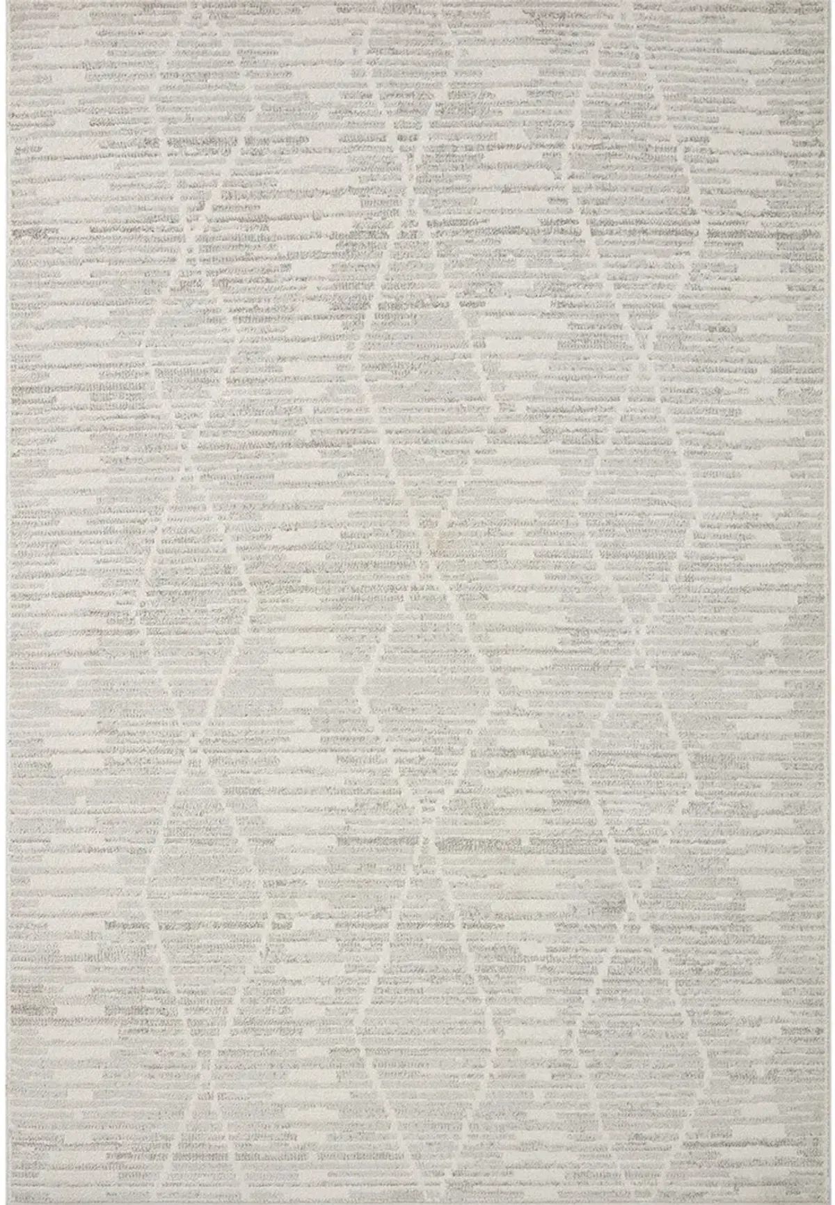 Kamala KAM02 Ivory/Silver 5'3" x 7'9" Rug