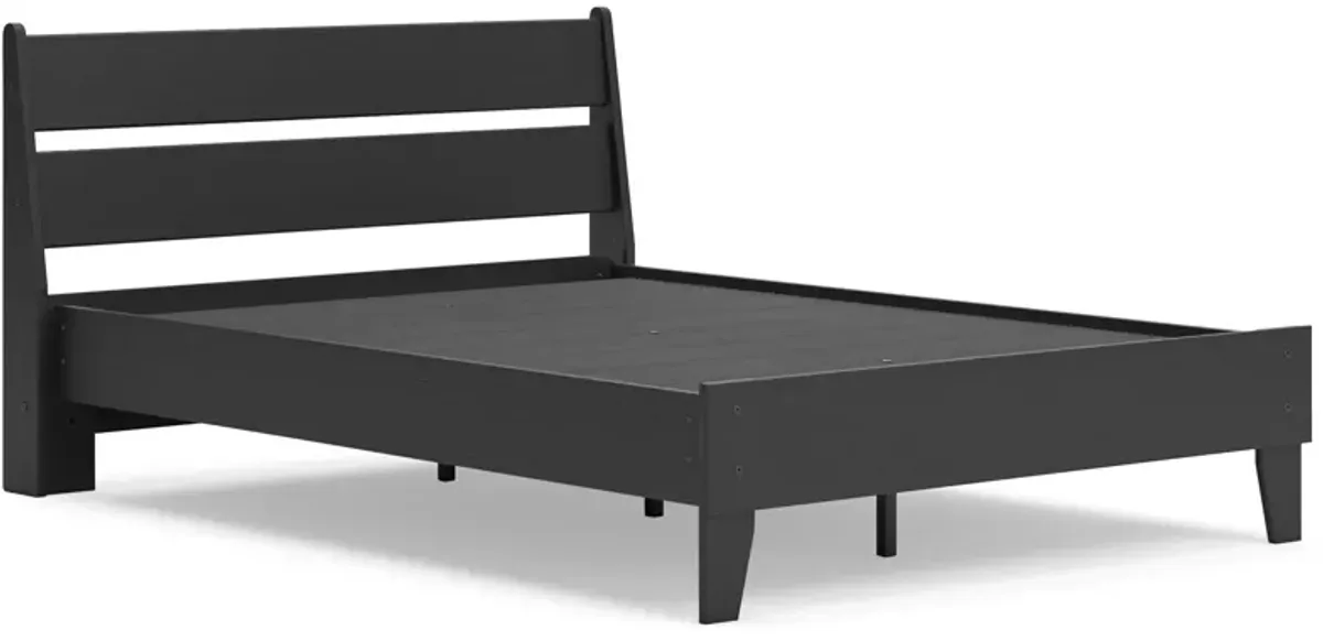 Full Panel Platform Bed