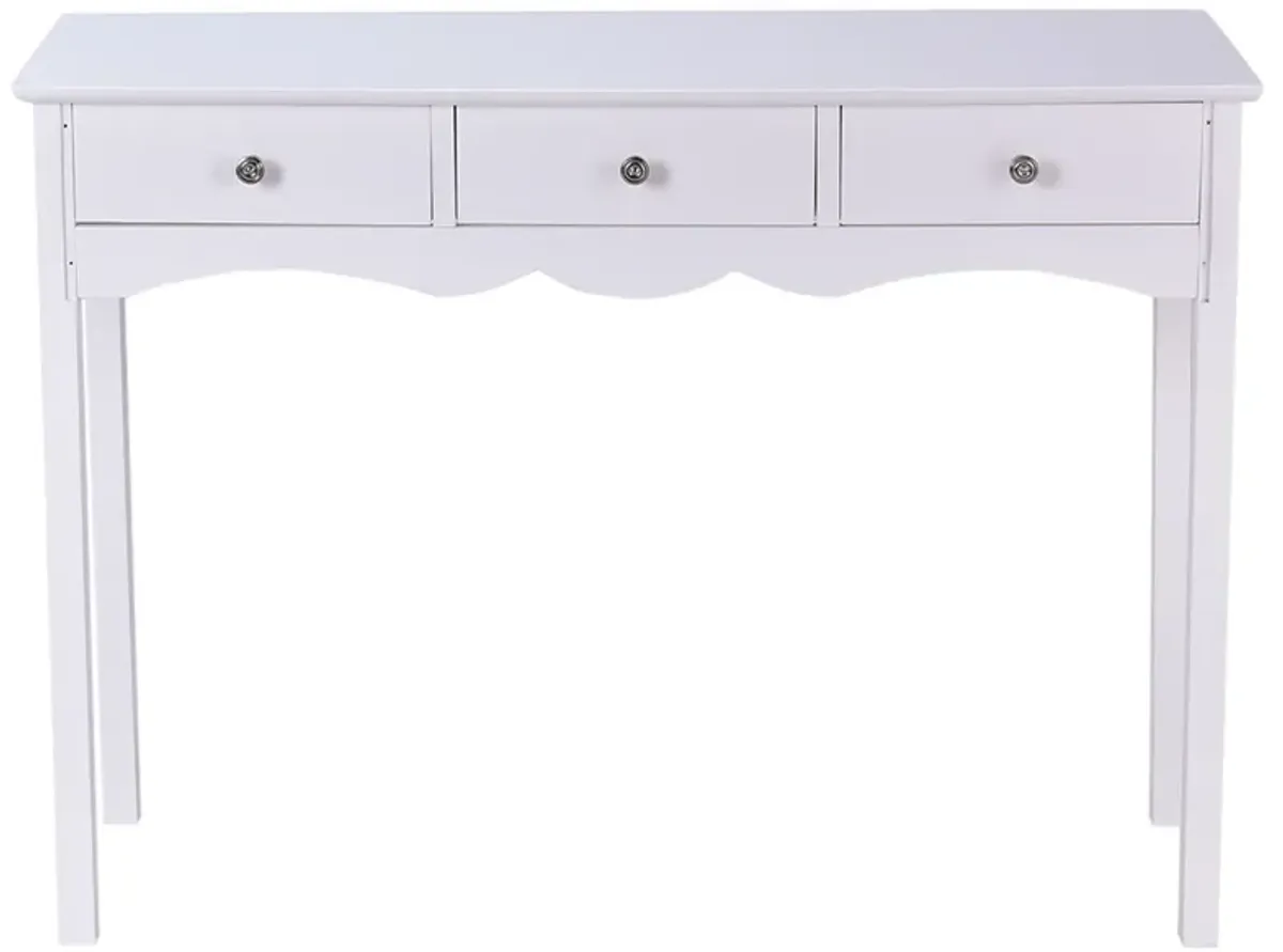 3-Drawers Hall Console Table for Entryway