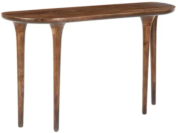 Spiker Console Table Walnut