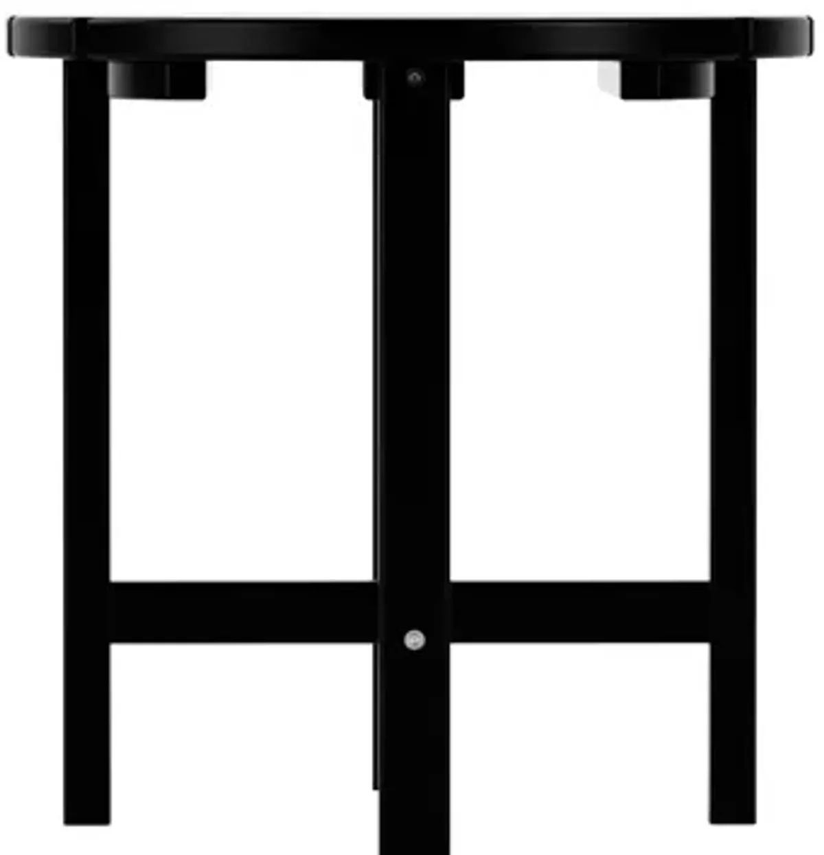 WestinTrends Outdoor Patio Round Adirondack Side Table