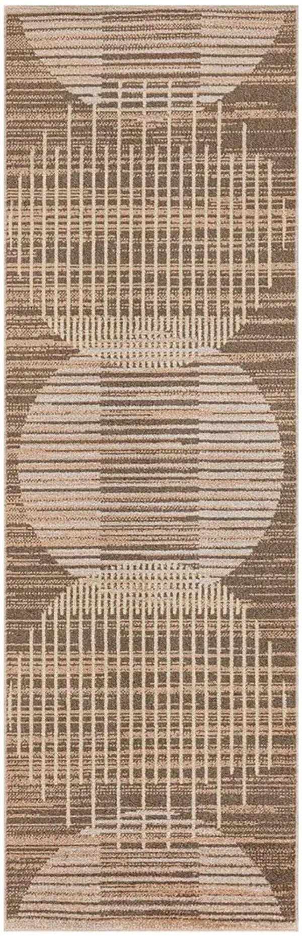 Astra Machine Washable ASW03 Latte 2' x 6' Rug