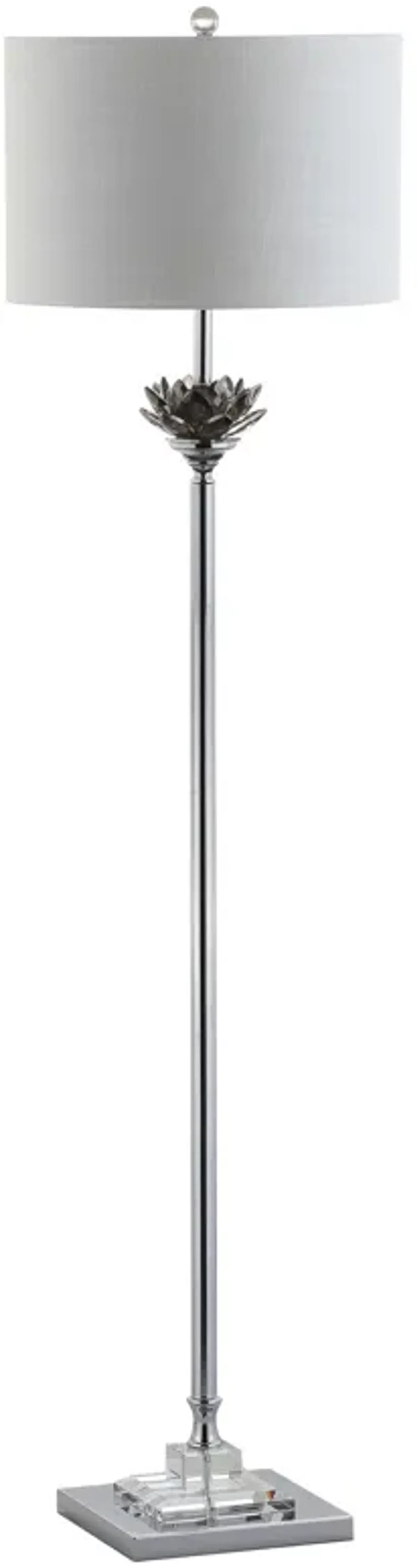 Amelia Crystal / Metal LED Floor Lamp