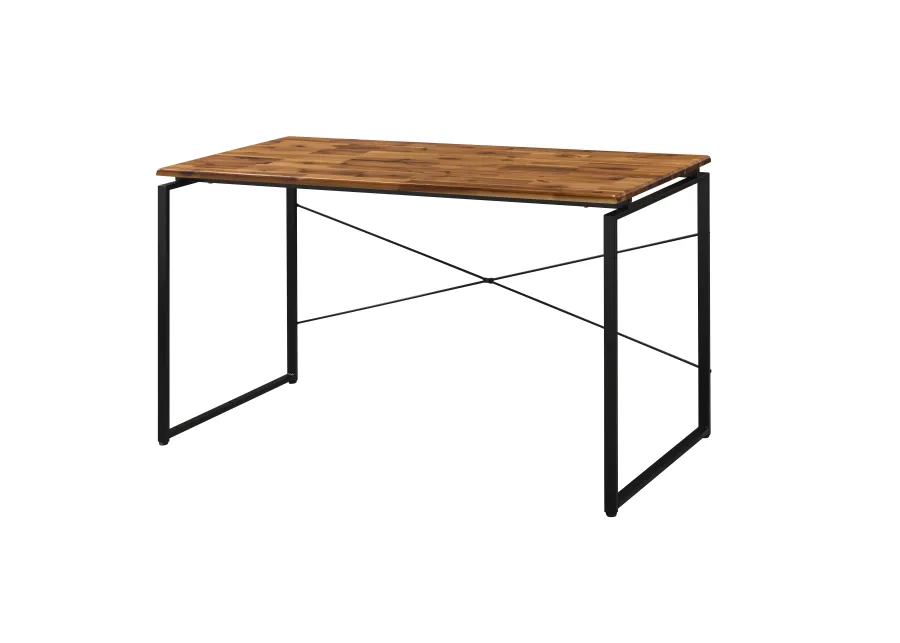 ACME Jurgen Writing Desk, Oak & Black