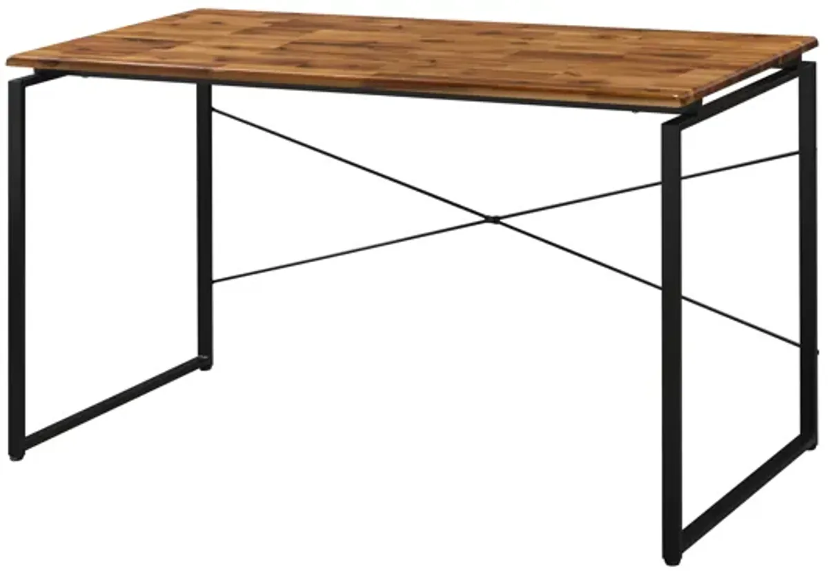 ACME Jurgen Writing Desk, Oak & Black