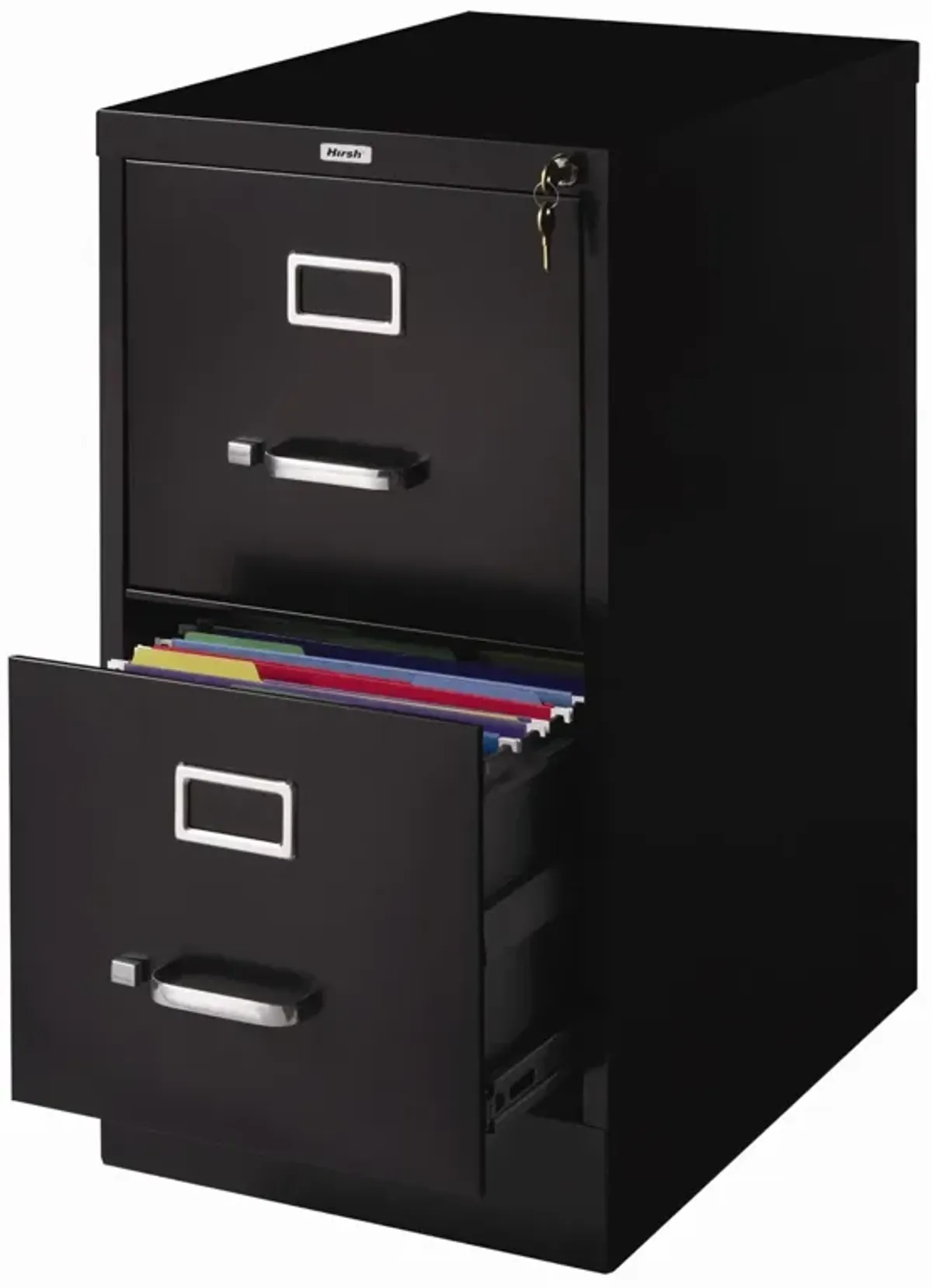 2-Drawer Vertical Metal Filing Cabinet with Lock for Secure Storage