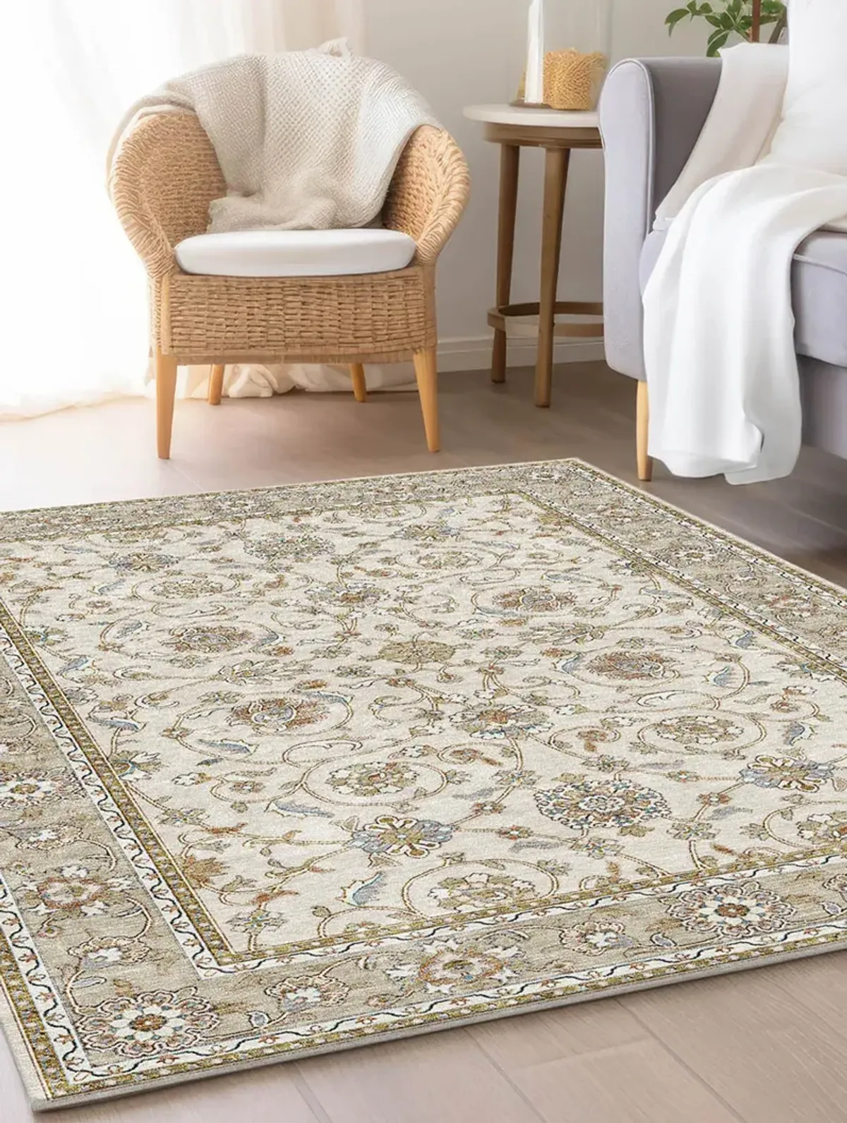 Hatay HY1 Ivory 10' x 14' Rug