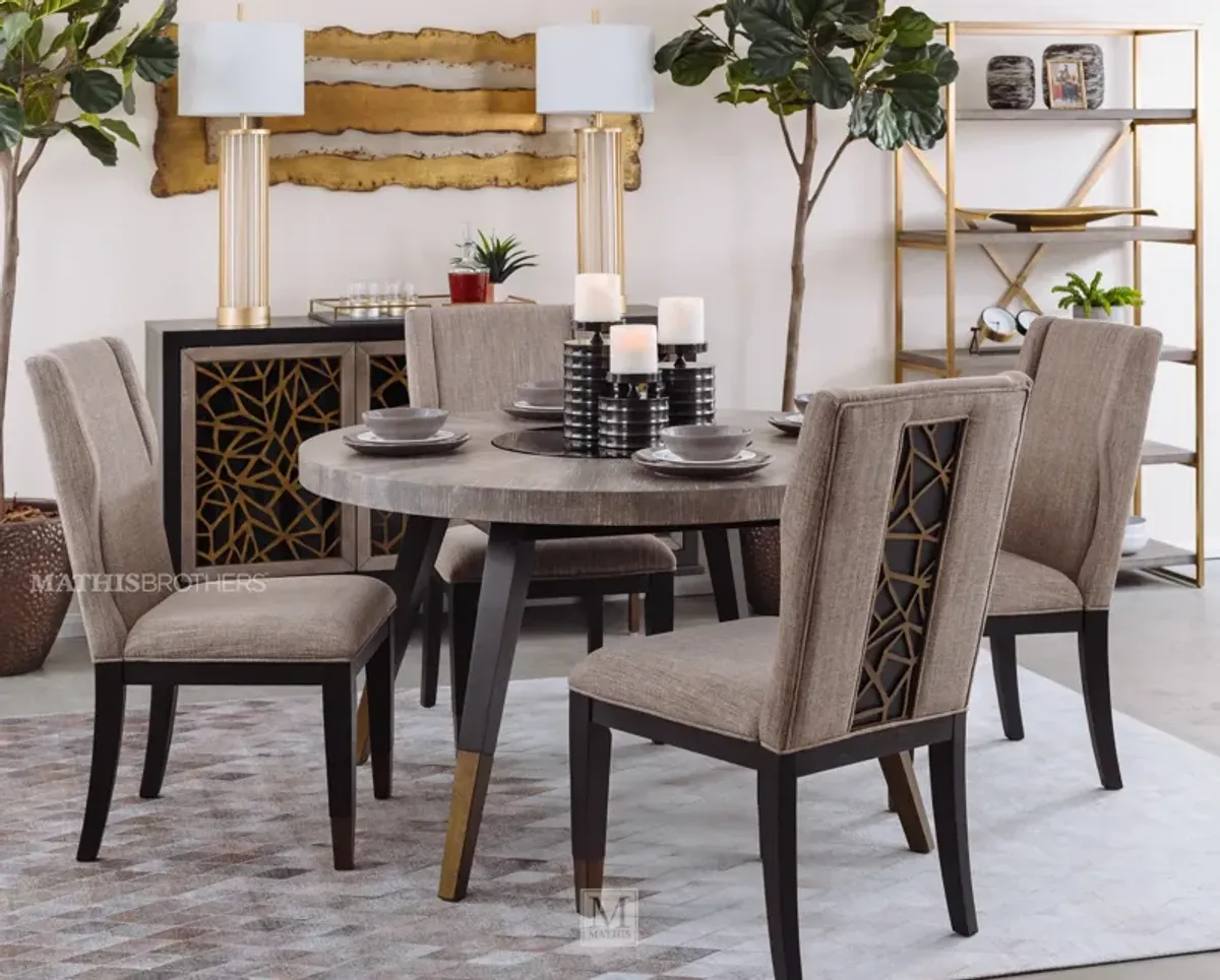 Ryker 5-Piece Round Dining Set