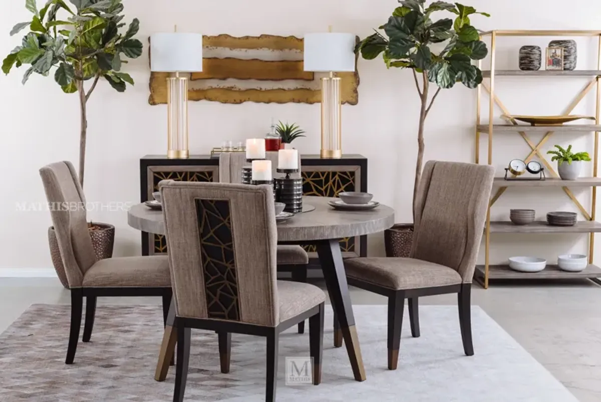 Ryker 5-Piece Round Dining Set