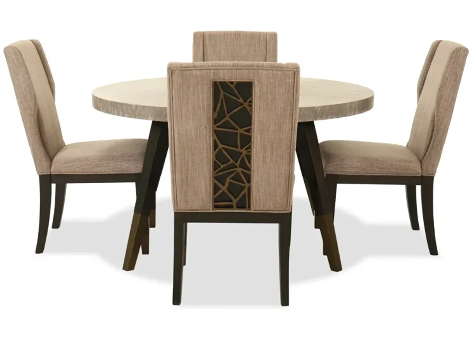 Ryker 5-Piece Round Dining Set