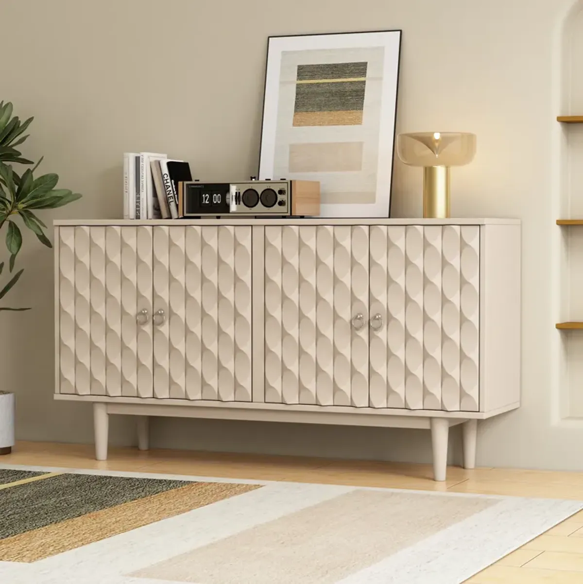 Merax Modern 4-door Sideboard Cabinet