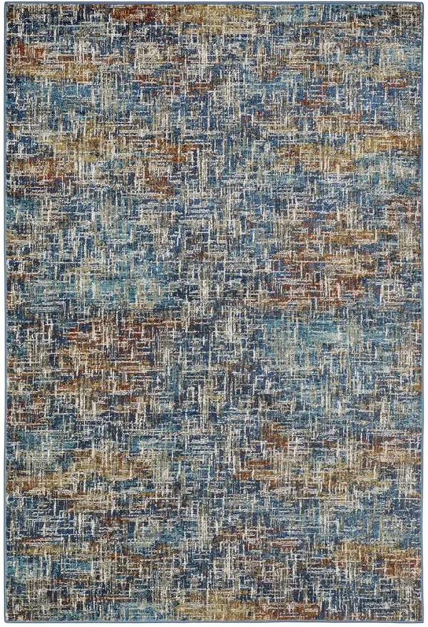 Venice 7'10" x 10' Blue Rug