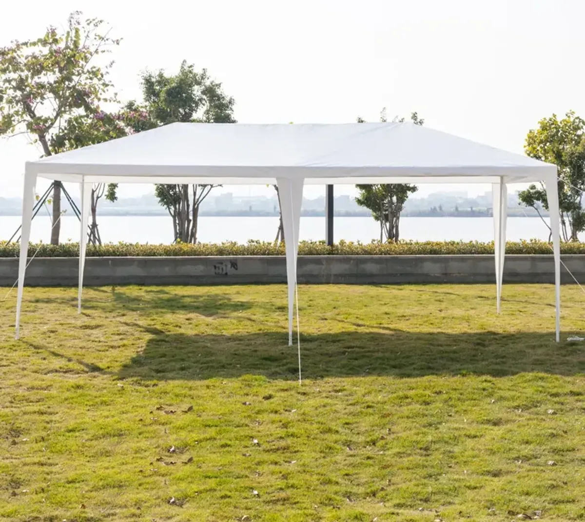 Plastic Sprayed Iron Pipe Outdoor Tent for Events, Parties, and Gatherings