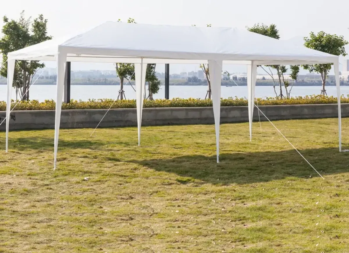 Plastic Sprayed Iron Pipe Outdoor Tent for Events, Parties, and Gatherings