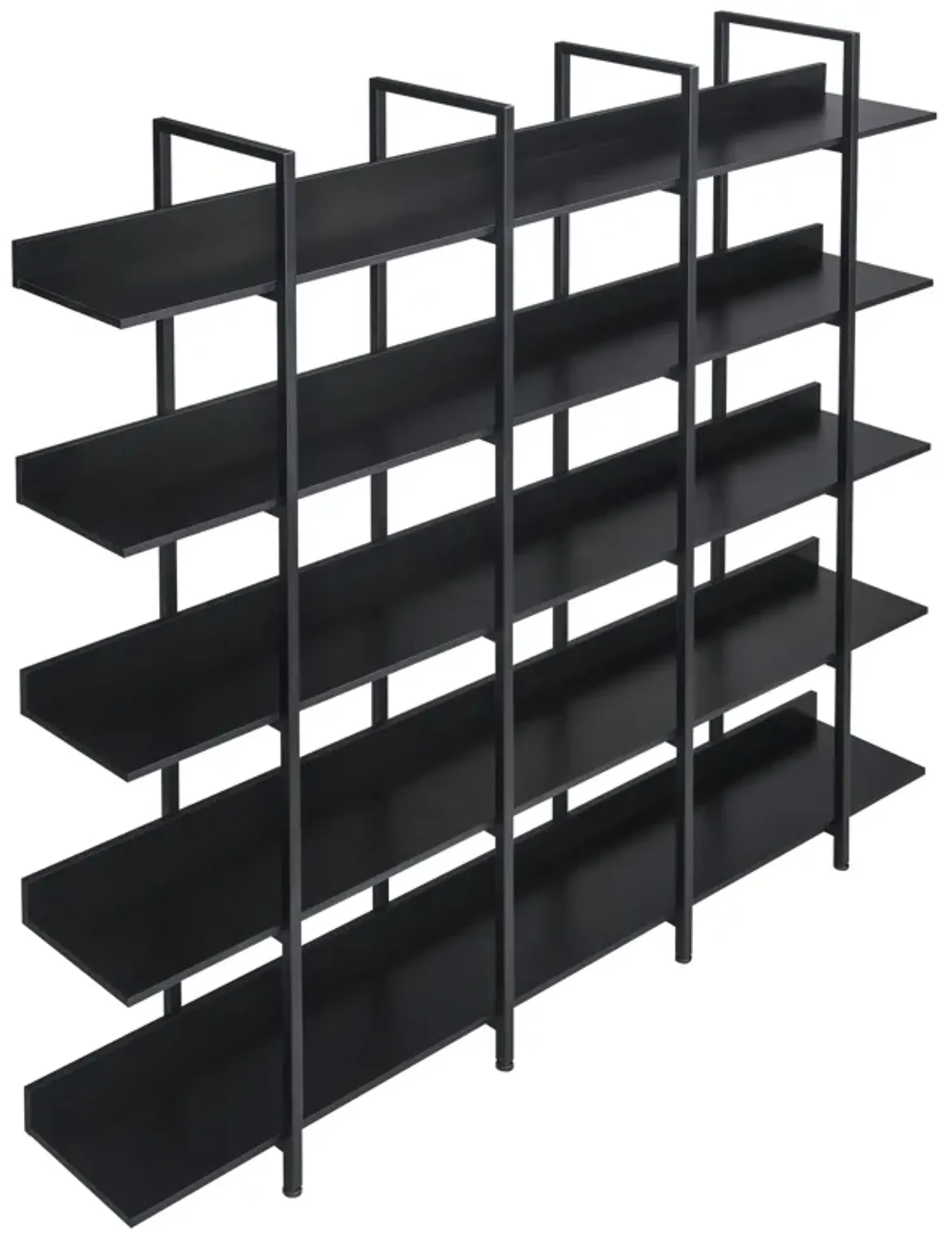 Gewnee 5 Tier Bookcase Home Office Bookshelf