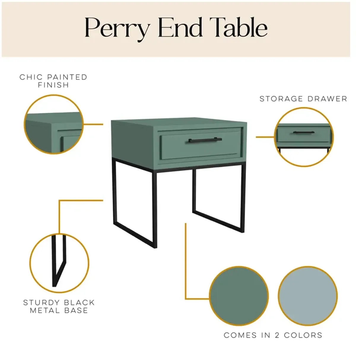 Perry End Table