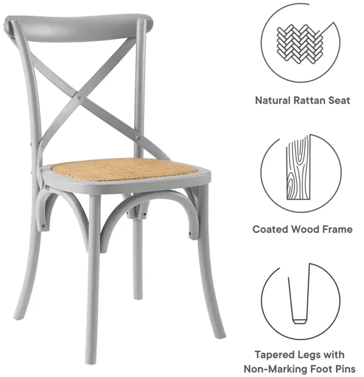 Gear Dining Side Chair Set of 2