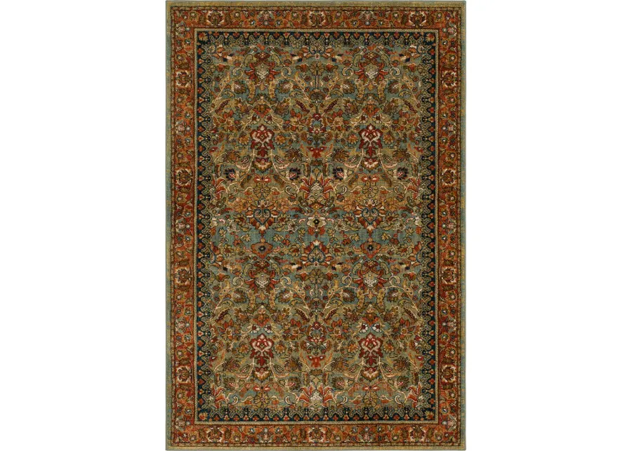 Spice Market Tigris Aquamarine 5' 3" X 7' 10" Rug