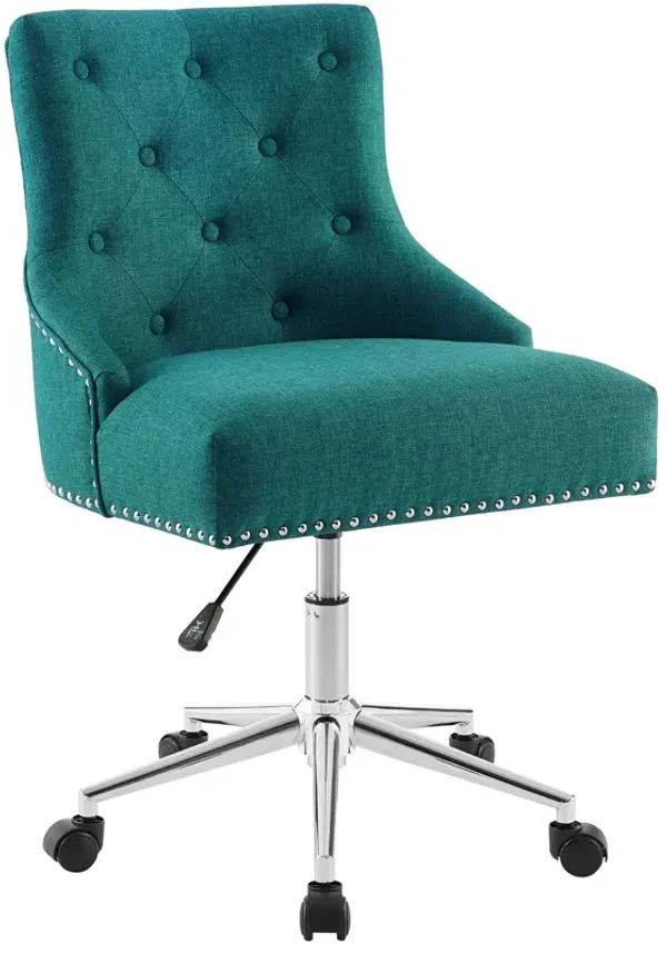 Modway Furniture - Regent Tufted Button Swivel Upholstered Fabric Office Chair