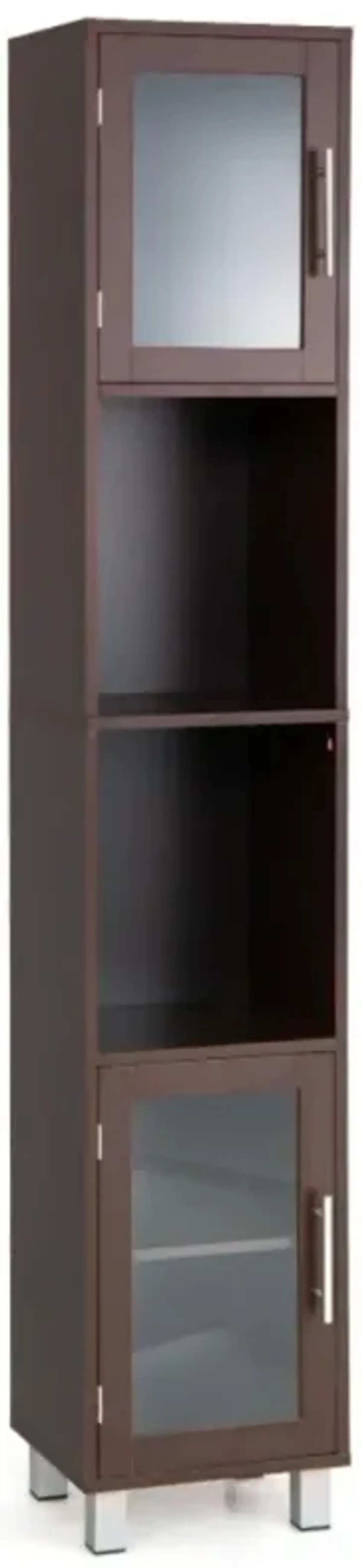 Hivvago 71 Inch Tall Tower Bathroom Storage Cabinet and Organizer Display Shelves for Bedroom