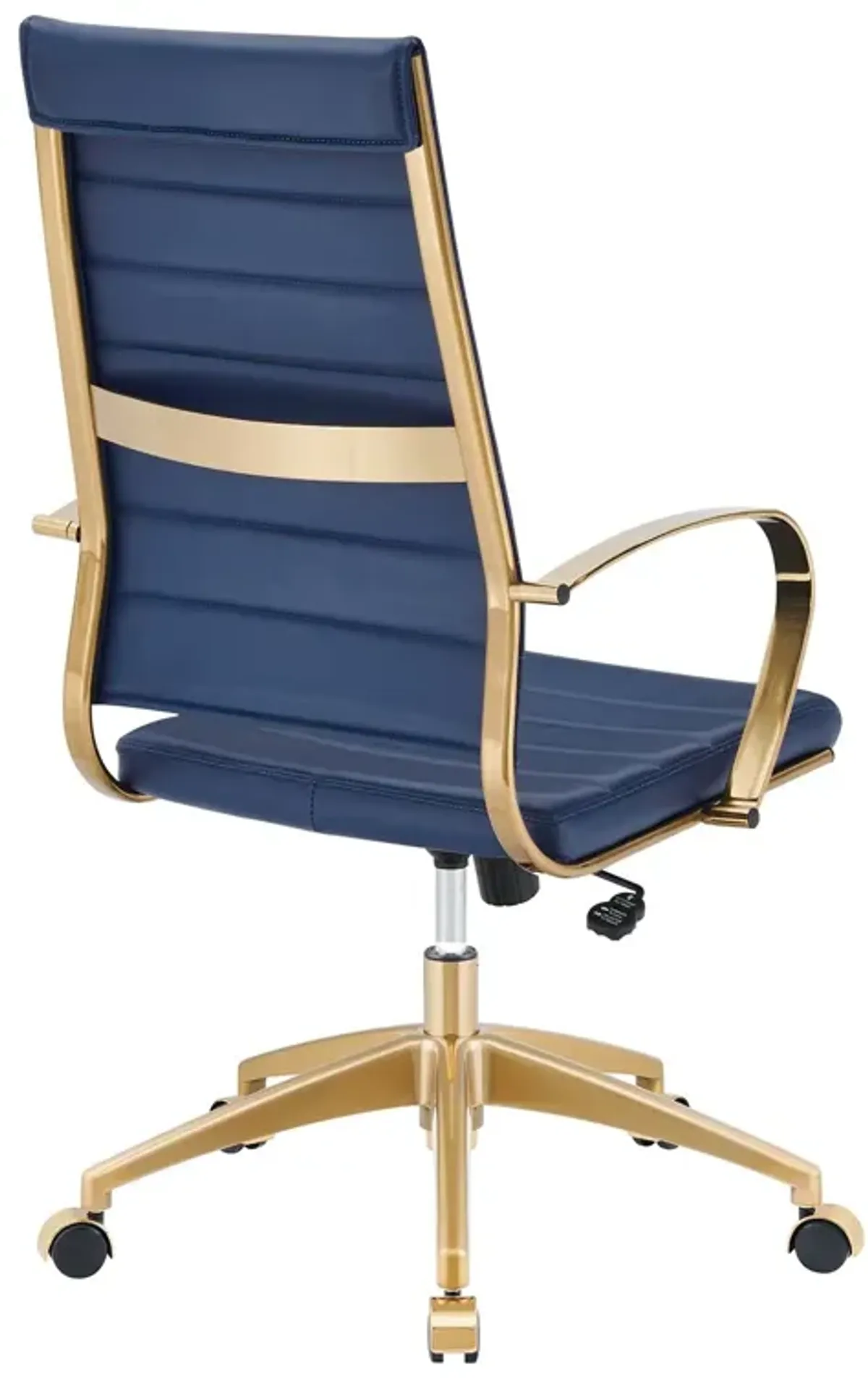 Modway Furniture - Jive Gold Stainless Steel Highback Office Chair