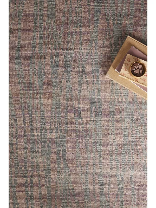Daphne DAP04 Raspberry/Silver 8'6" x 11'6" Rug