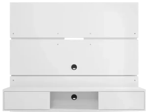 Vernon White Floating Entertainment Center