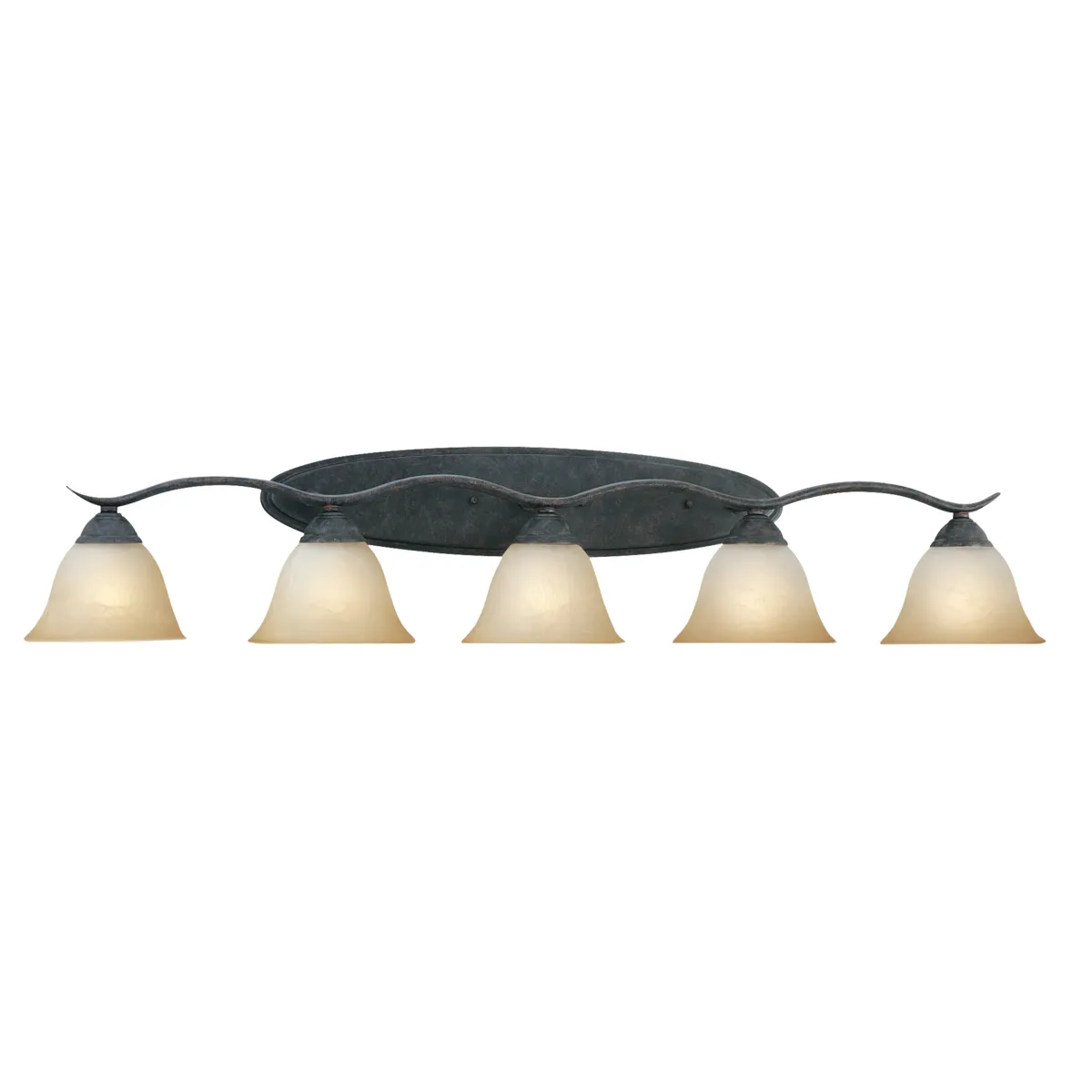 Prestige 45.5'' Wide 5-Light Bronze Vanity Light