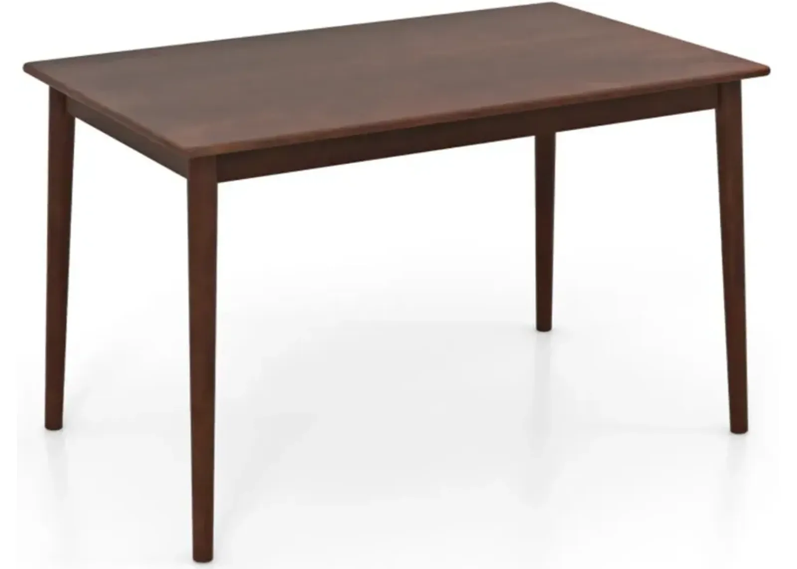 Hivvago 48 Inches Wooden Dining Table for 4 People