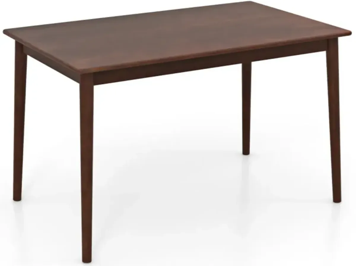 Hivvago 48 Inches Wooden Dining Table for 4 People