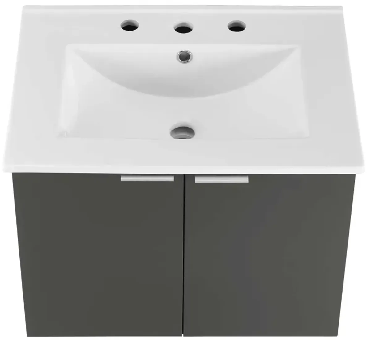 Maybelle 24" Wall-Mount Bathroom Vanity