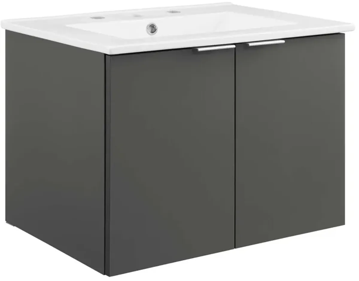 Maybelle 24" Wall-Mount Bathroom Vanity