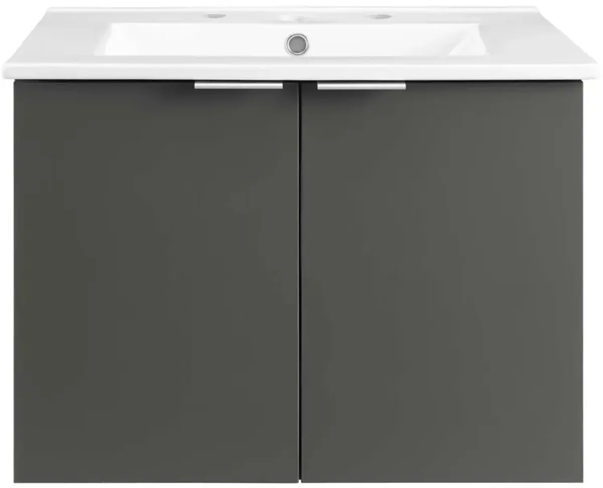 Maybelle 24" Wall-Mount Bathroom Vanity