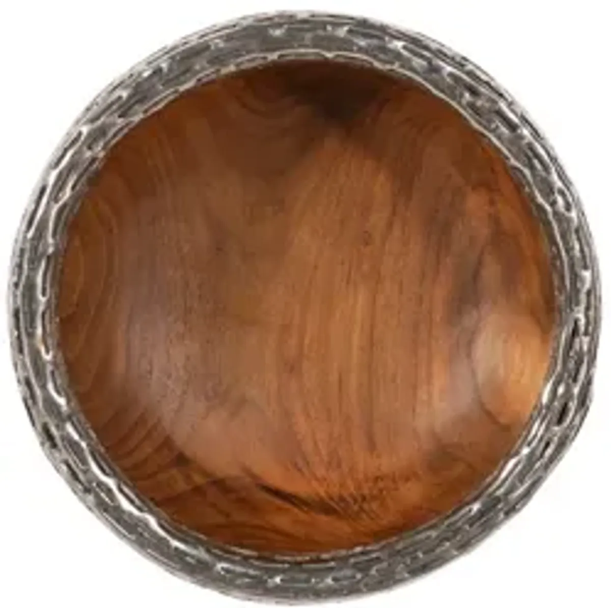 Teak Wood Bowl Extra Small Wall Art