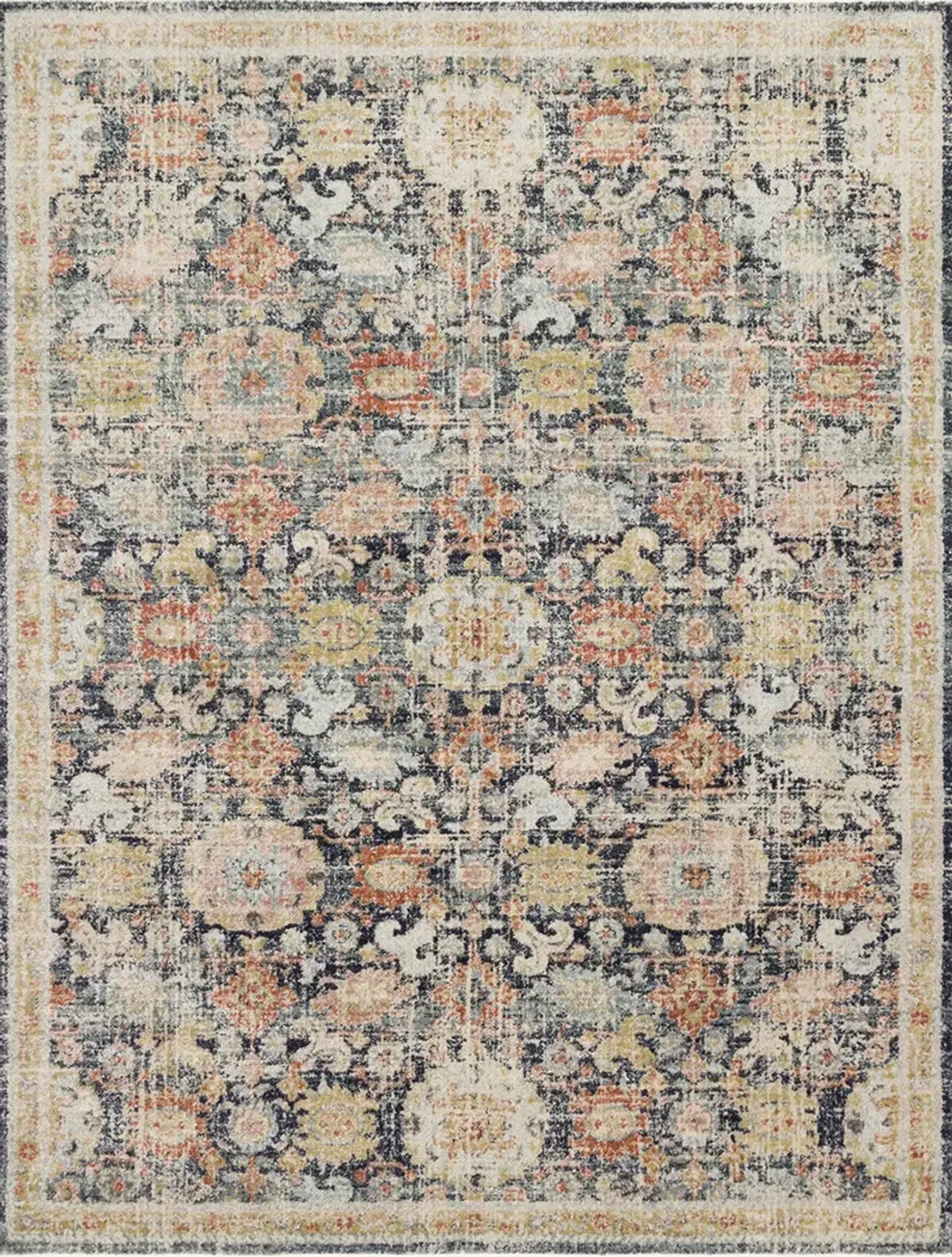 Graham GRA05 Blue/Multi 7'10" x 10' Rug