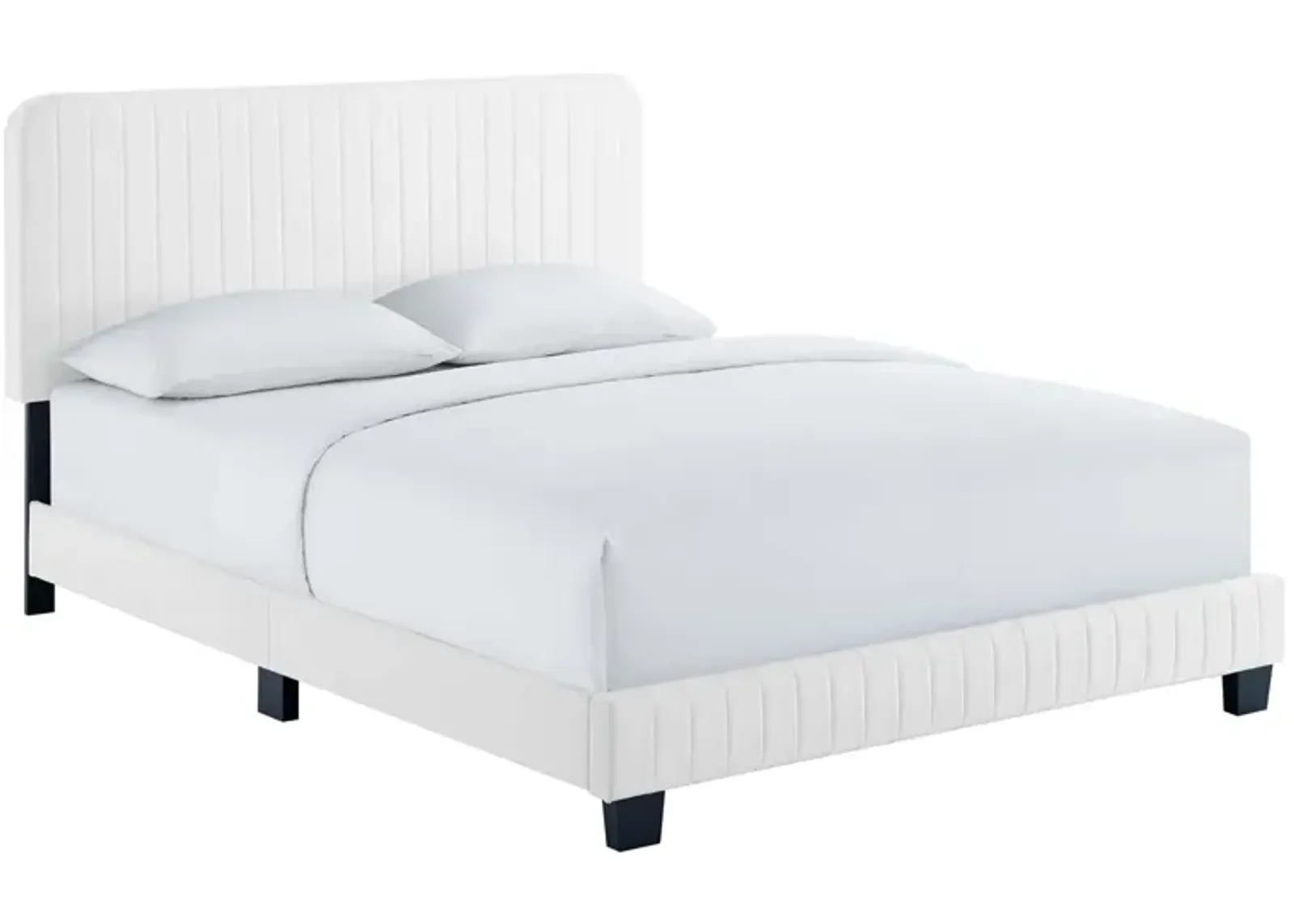 Modway - Celine Channel Tufted Performance Velvet Twin Platform Bed