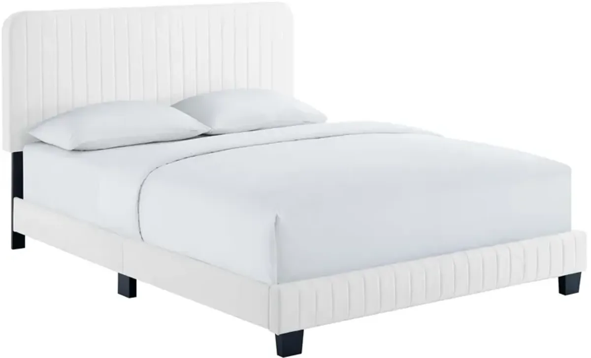 Modway - Celine Channel Tufted Performance Velvet Twin Platform Bed