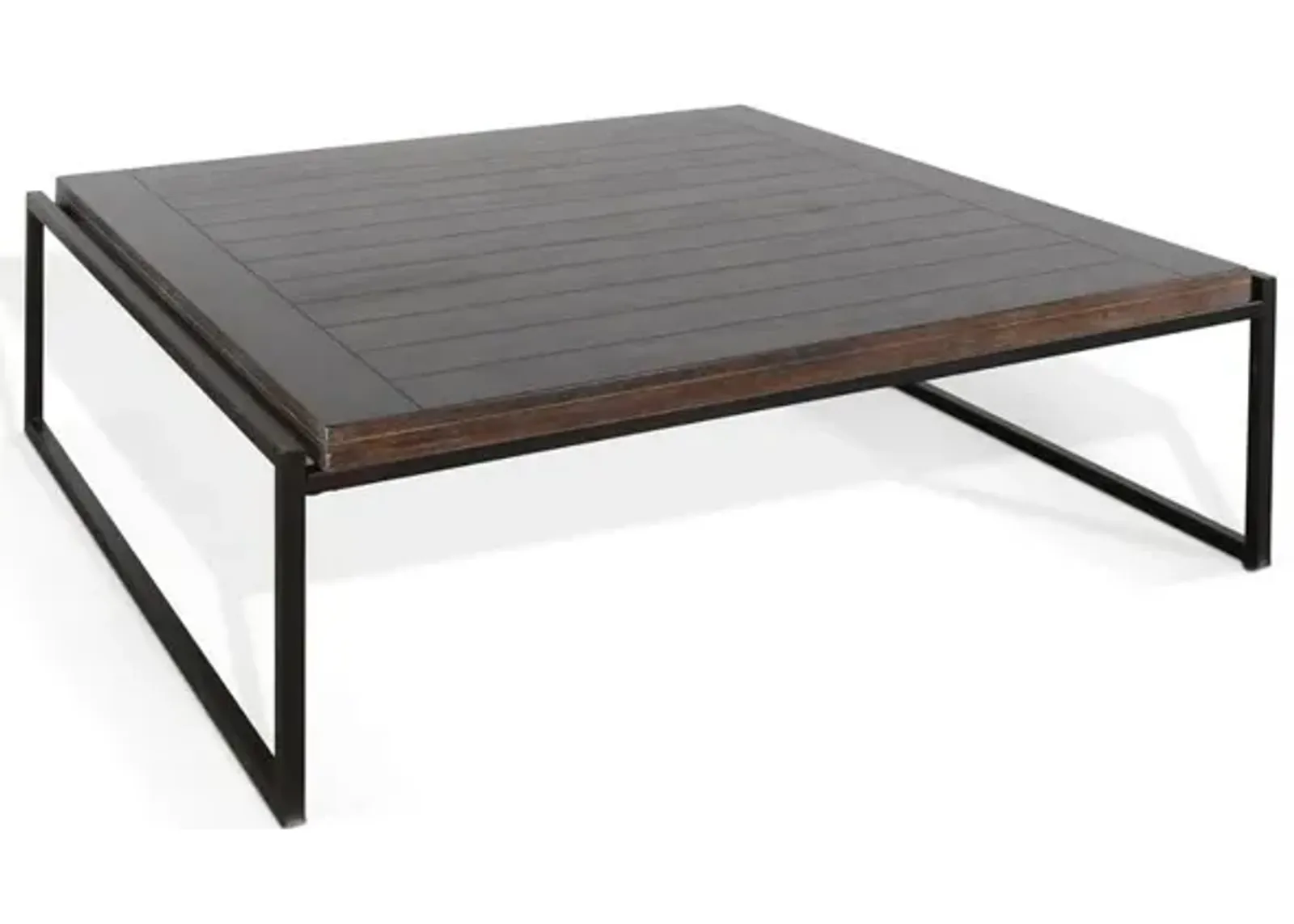 Sunny Designs French Metal Sled Base Coffee Table