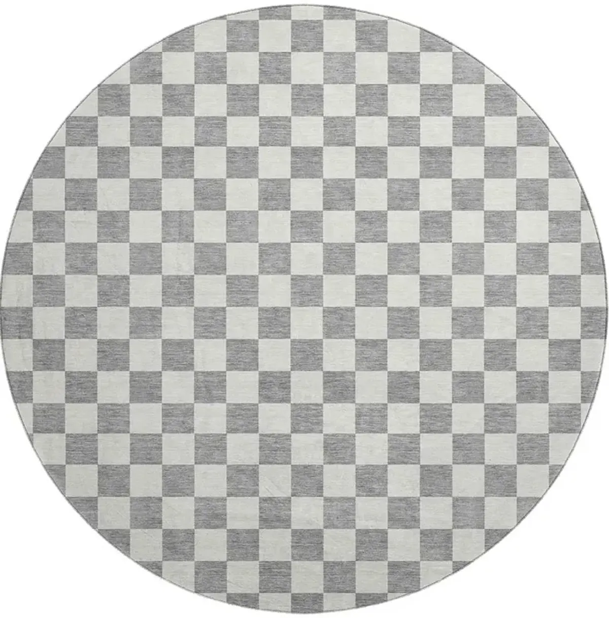 The Reserve TR7 Gray 8' Round Rug